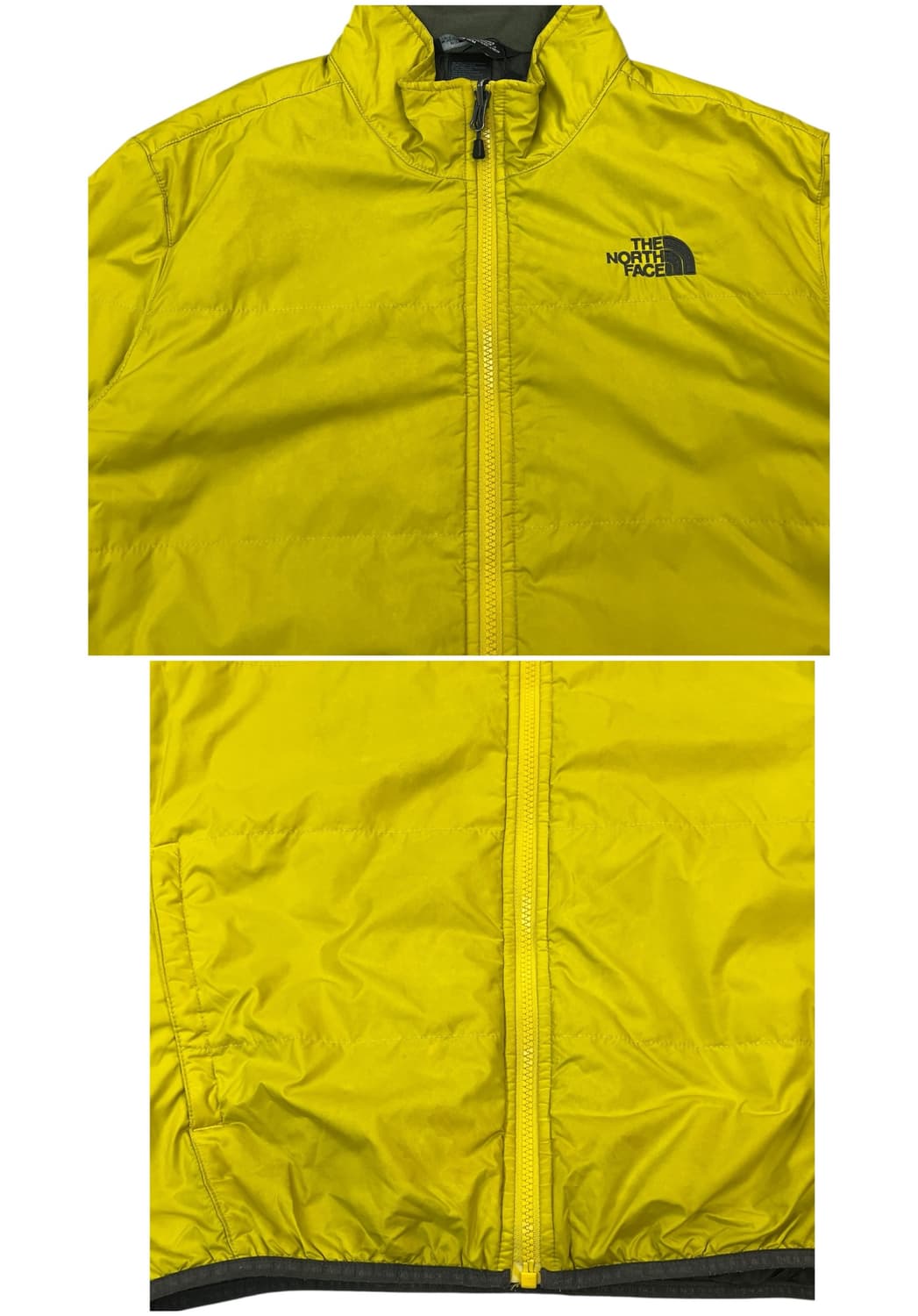 노스페이스 자켓 옐로우 M #csz1840 상품이미지7