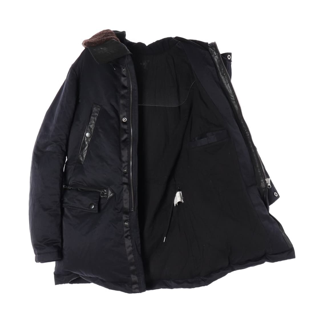 타임 양가죽 구스다운 패딩 L 상품이미지2