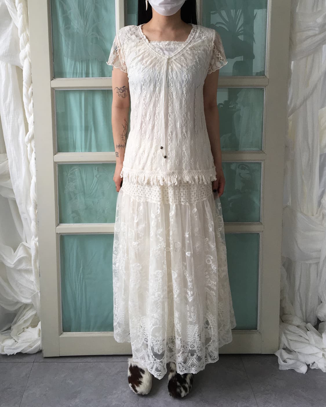Lace top 상품이미지5