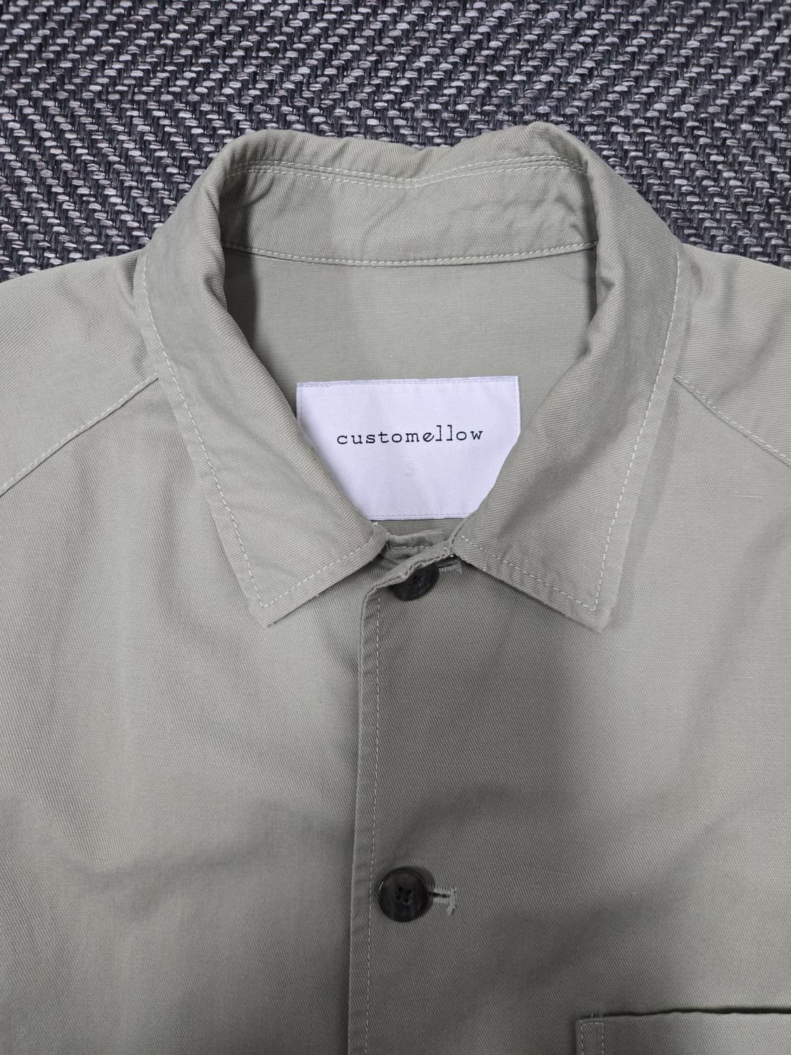 커스텀멜로우 라글란 셔츠 자켓 상품이미지4