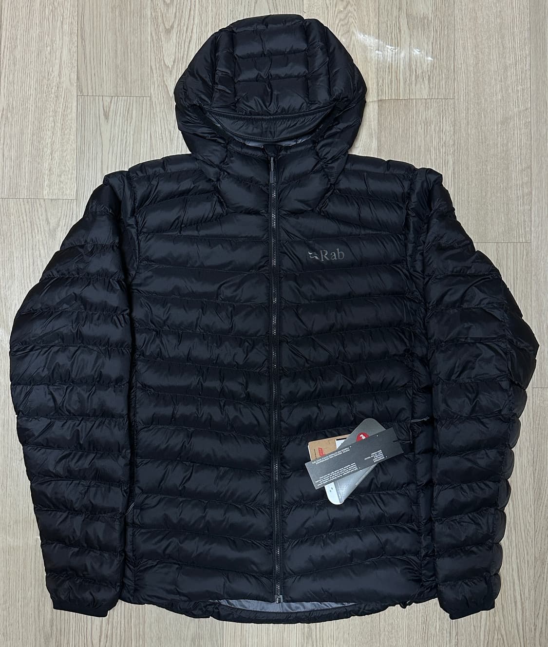 새상품) 랩 Rab 씨러스 알파인 후디 M 블랙 상품이미지1