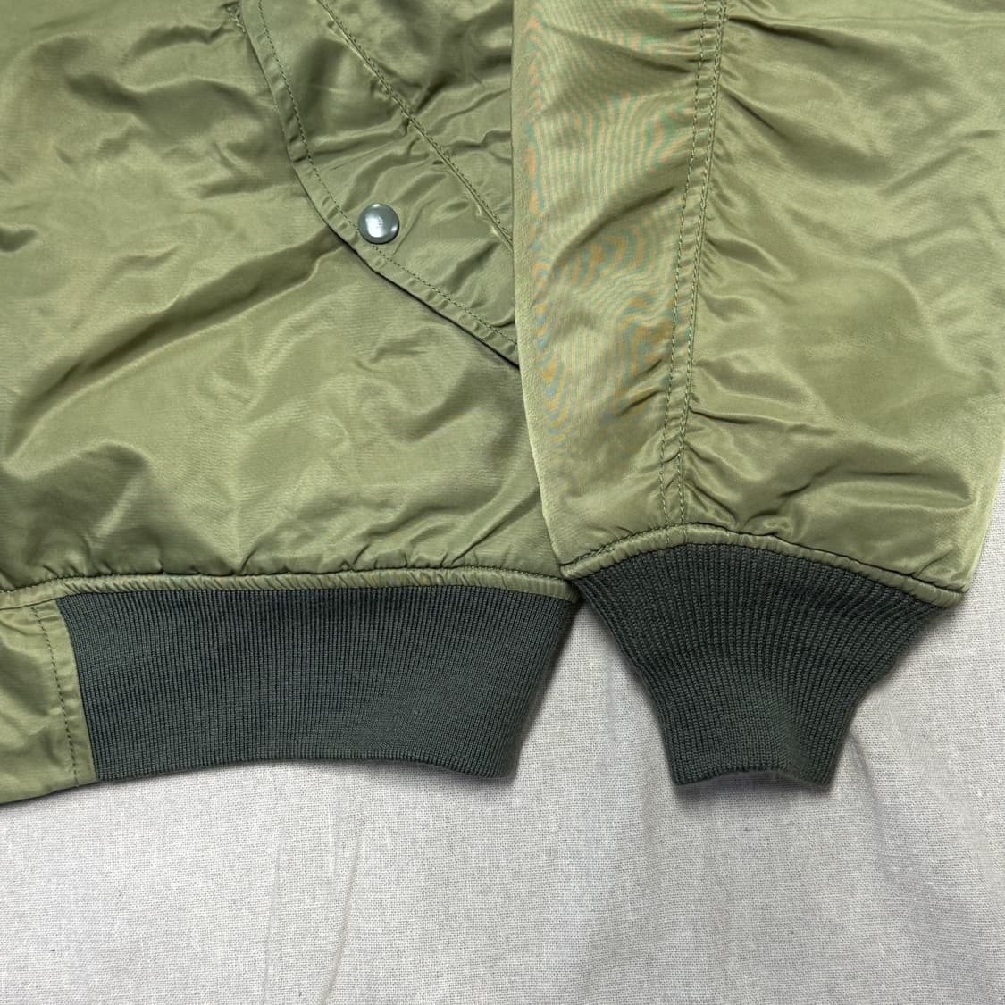 논스탁 빈티지 리버시블 ma1 봄버 XL 상품이미지3