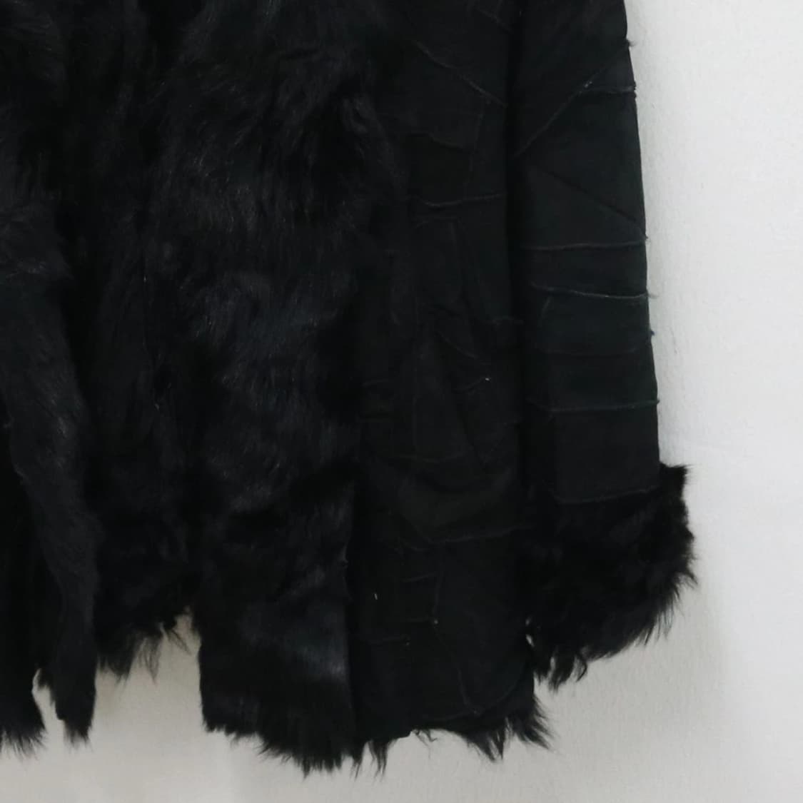 ROYAL PARTY 램 레더 무스탕 62767 상품이미지4