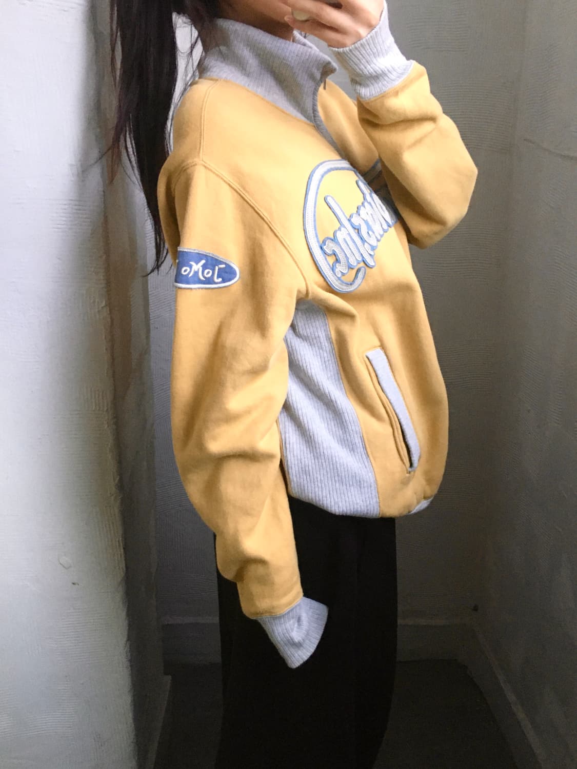 Toys McCoy 토이즈 맥코이 옐로우 스웻 집업 상품이미지3