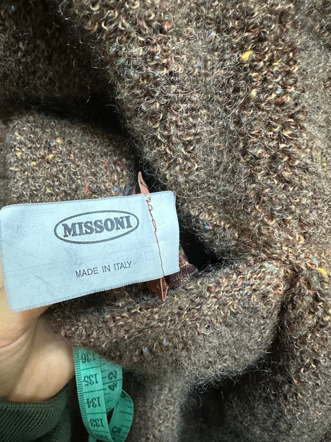 미쏘니 리버시블 롱코트 상품이미지6