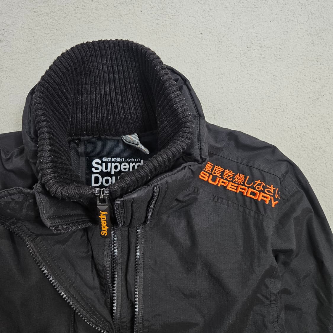 슈퍼드라이 멀티 지퍼 하이넥 자켓 L 상품이미지3