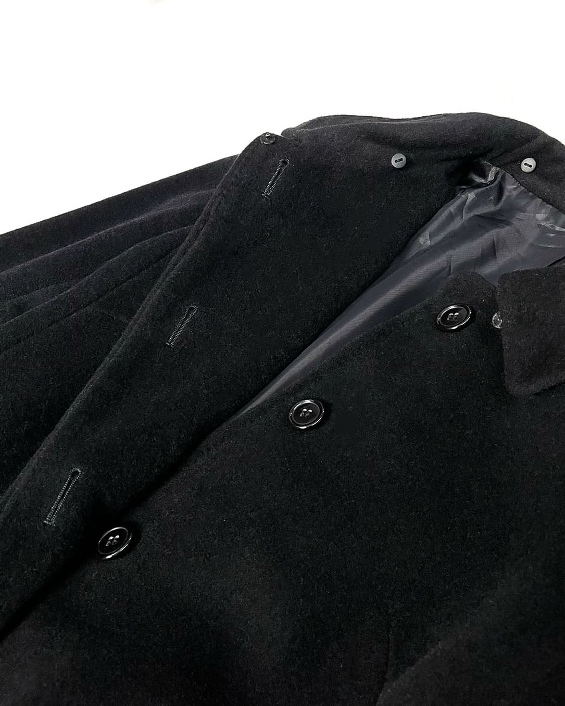 Comme Ca Ism 폭스 퍼 카라 벨튀드 코트 (퍼 탈착가능) 상품이미지9