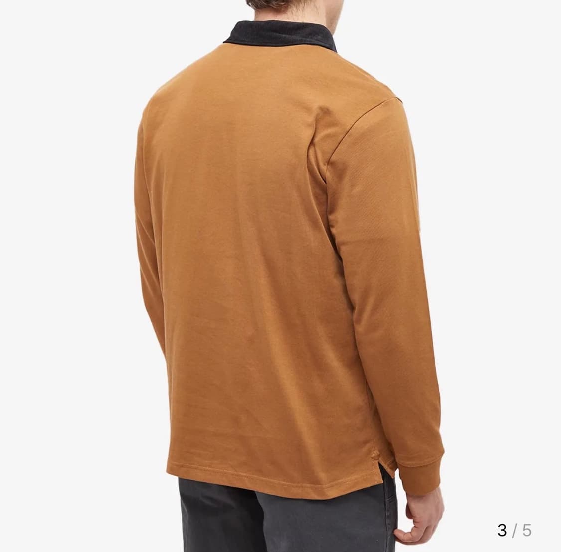 칼하트 WIP 배색 긴팔 카라티 100~105 상품이미지3