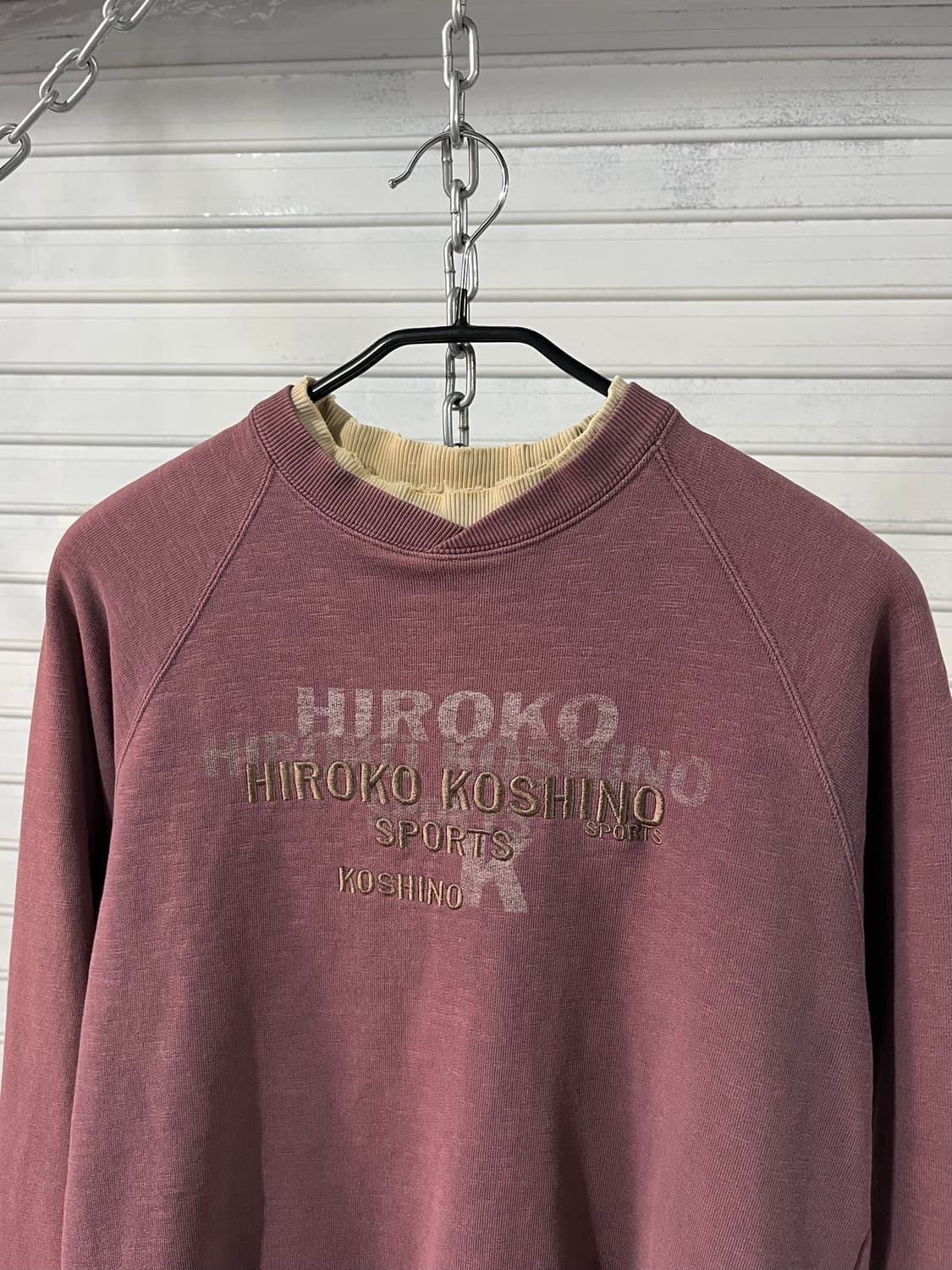 Hiroko Koshino raglan sweat 상품이미지4