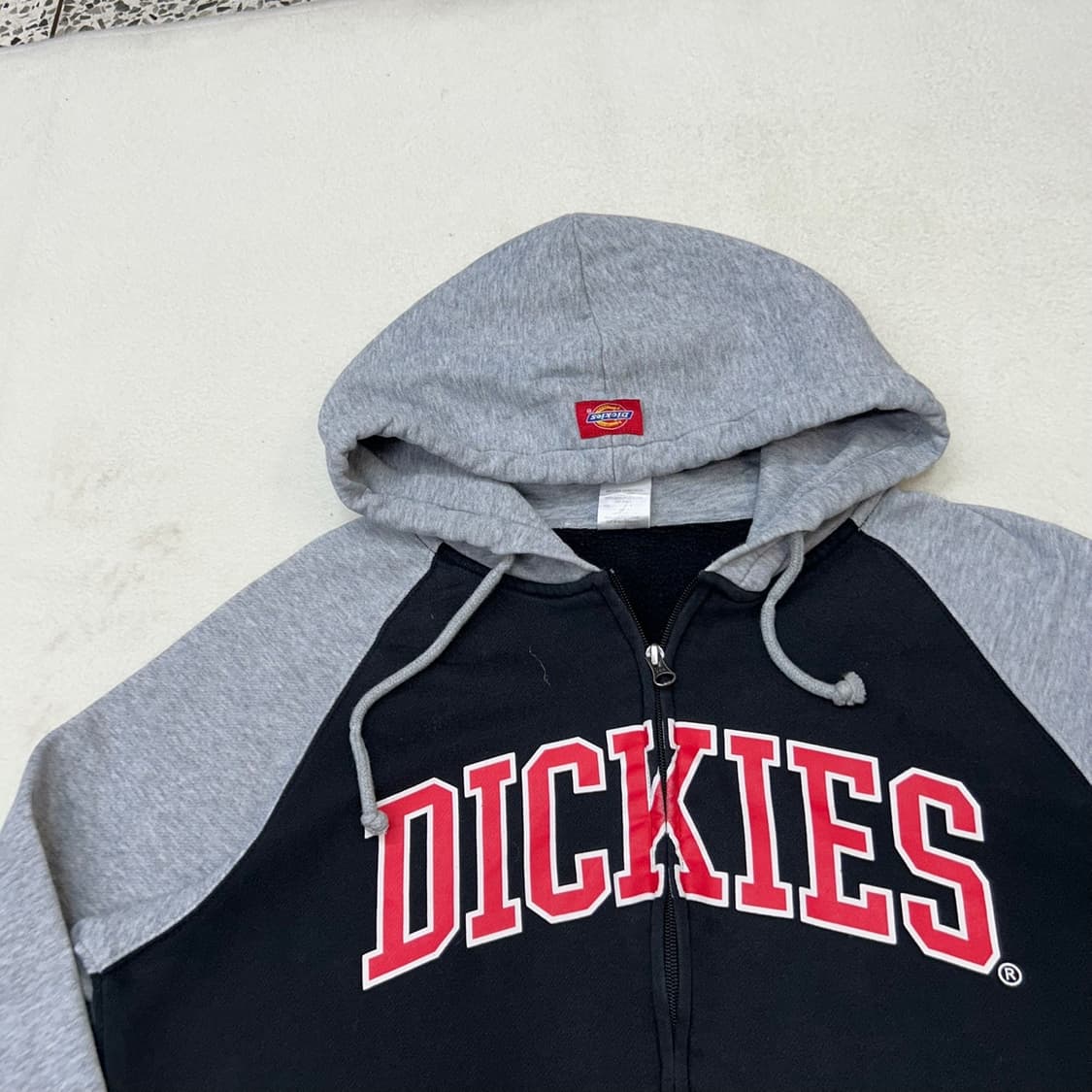 Dickies black hood zip-up 상품이미지5
