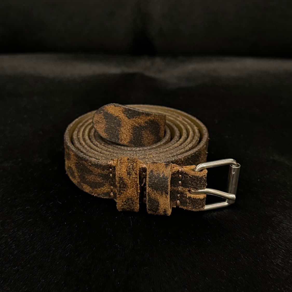 [100] 생로랑 레오파드 스키니 벨트 상품이미지1