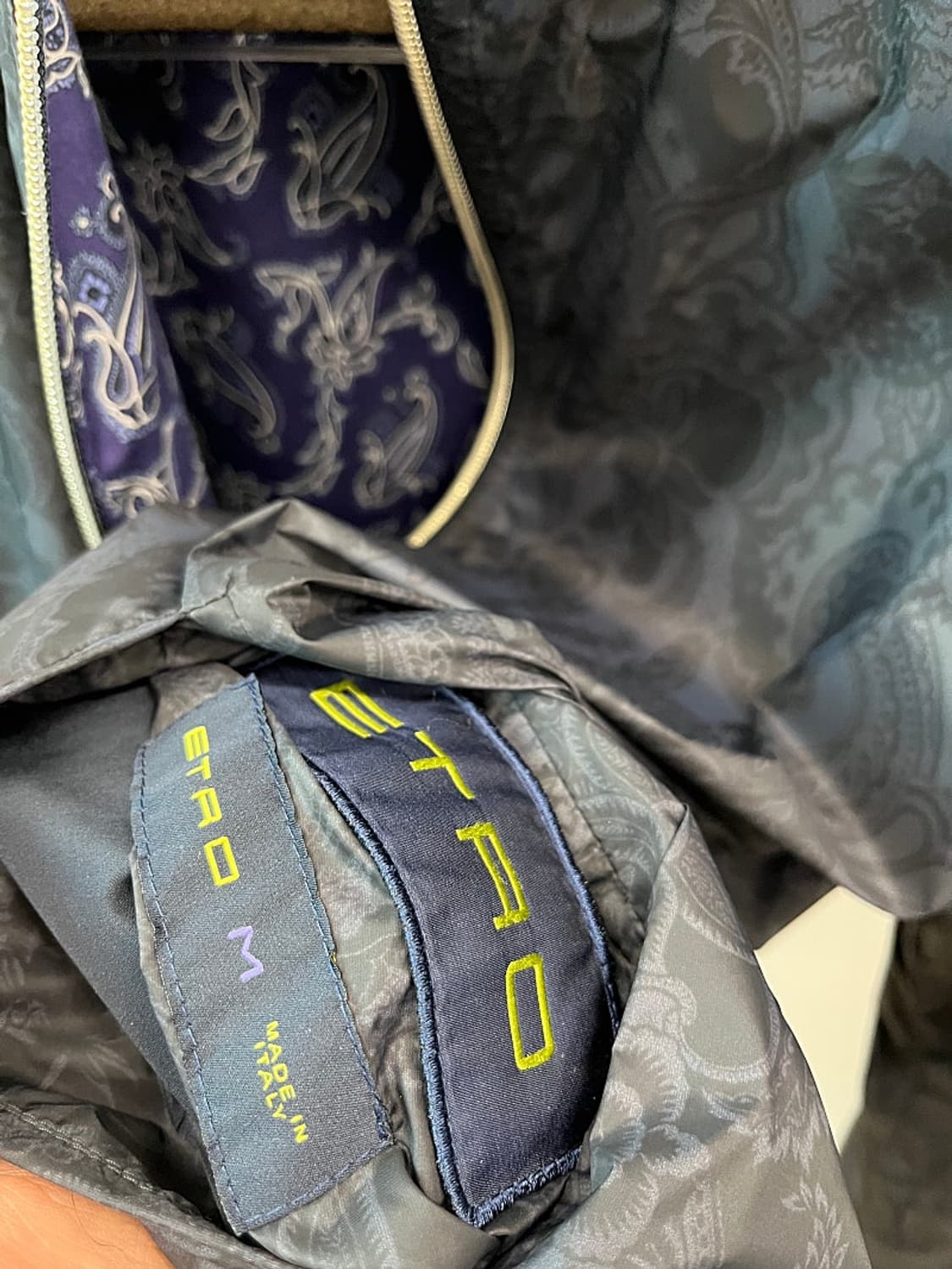 100) 에트로 페이즐리 리버시블 바람막이 상품이미지6