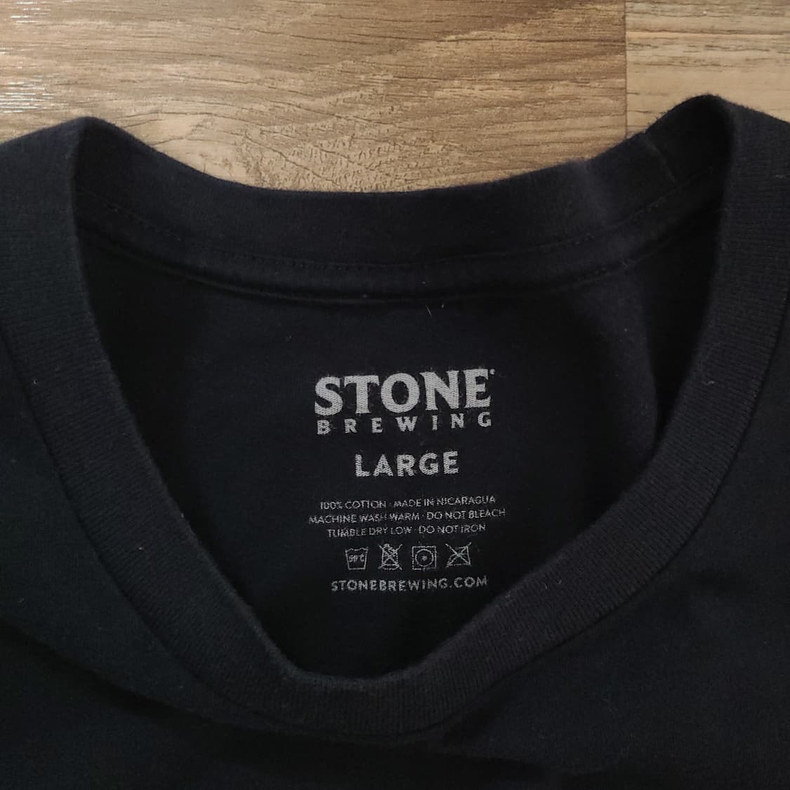 USA 스톤브루잉 맥주 공식 라이센스 네온컬러 빈티지 반팔 티셔츠 (L) 상품이미지4