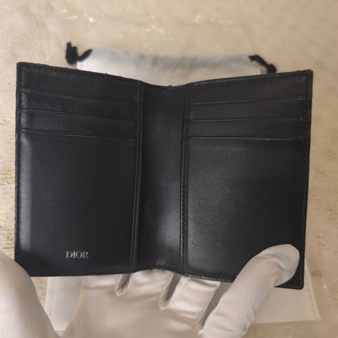 [중고/정품] 디올  2단 카드지갑 상품이미지3