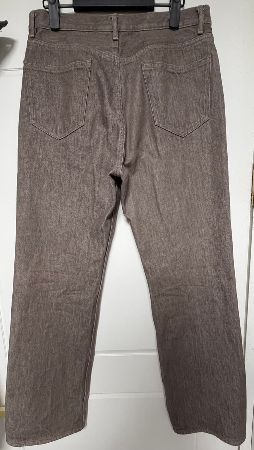 마지막가격 하드 트위스트 브라운 데님 5P 팬츠 모카 브라운 - 23AW 상품이미지3