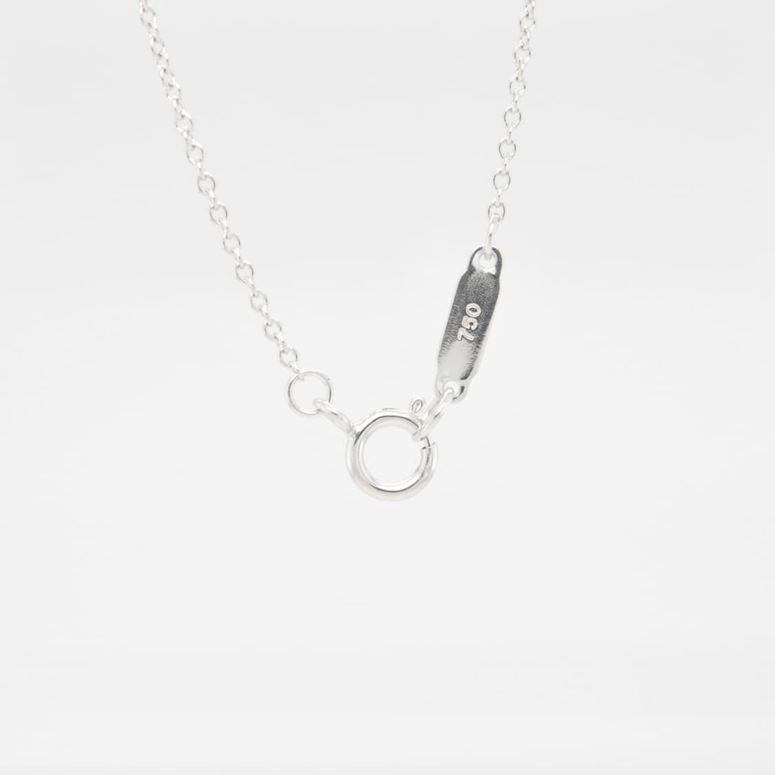 티파니앤코 메트로 크로스 십자가 천연다이아 18K 화이트 펜던트 목걸이 상품이미지7