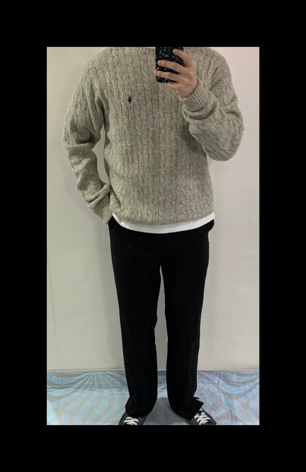 폴로 랄프로렌 꽈배기 니트 상품이미지2