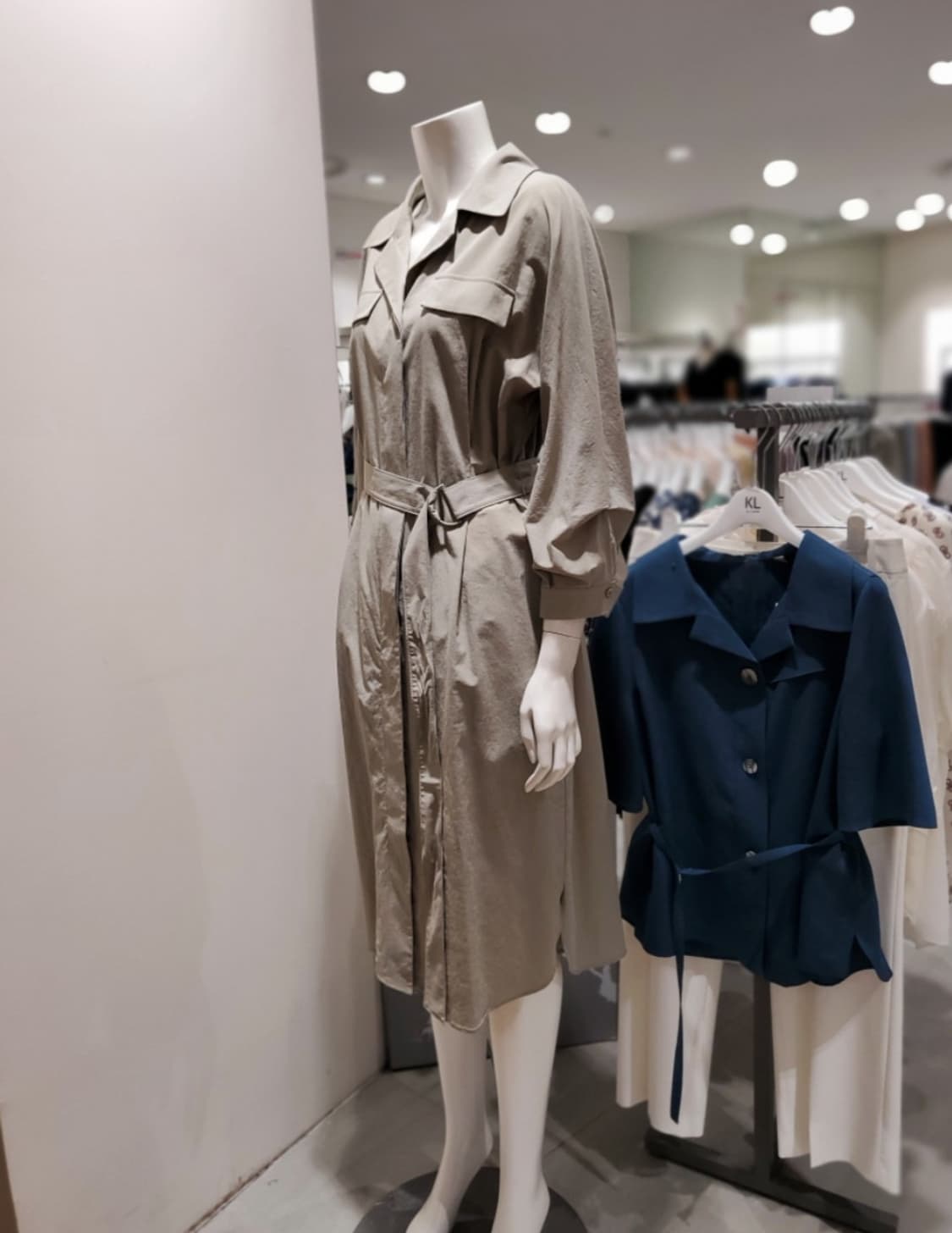 [66]케네스레이디 벨티드 셔츠형 원피스 상품이미지2