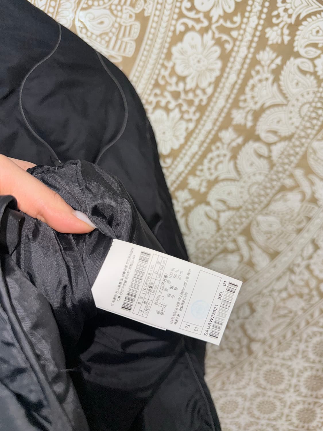 시리즈에피그램 퀼팅 스티치 구스다운 경량패딩  상품이미지7