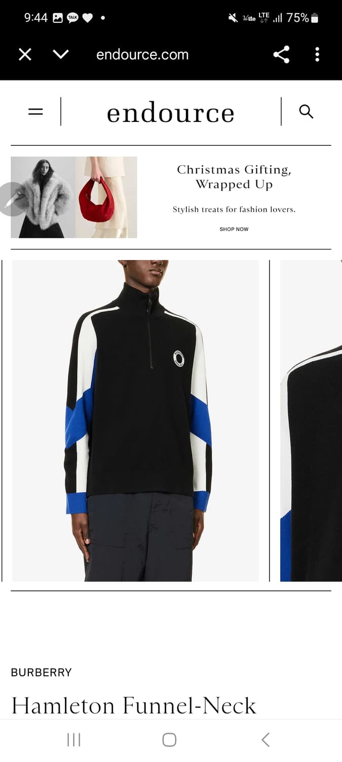 버버리 니트 상품이미지1