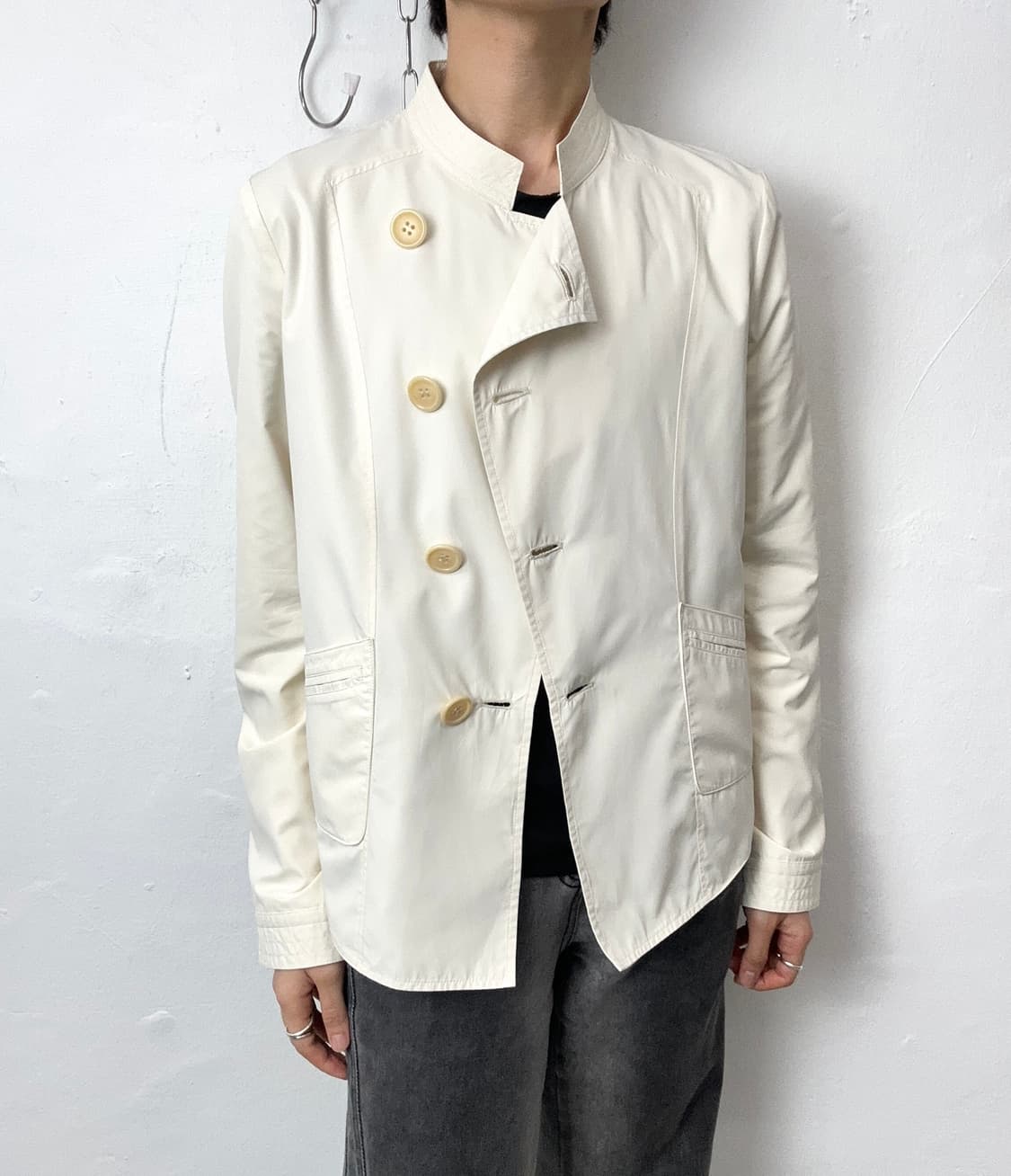 Armani Collezioni Cream Asymmetric High- 상품이미지2