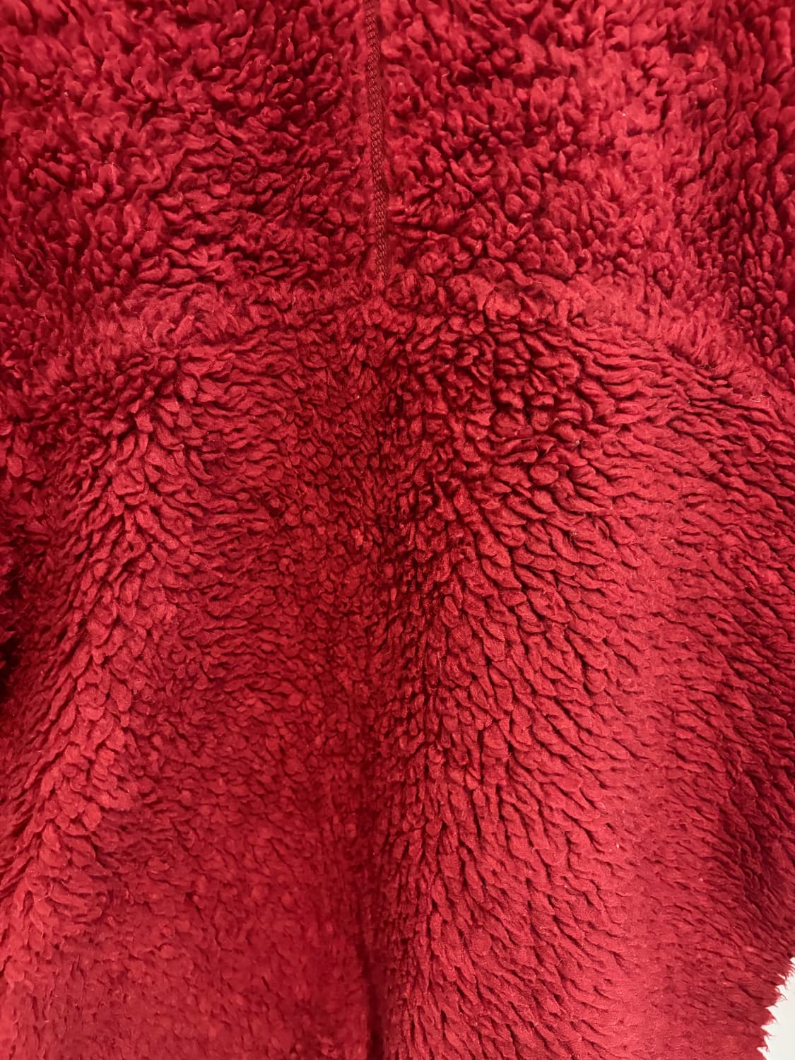 [S] 파타고니아 빈티지 딥파일 보르도 레드 후리스 상품이미지5