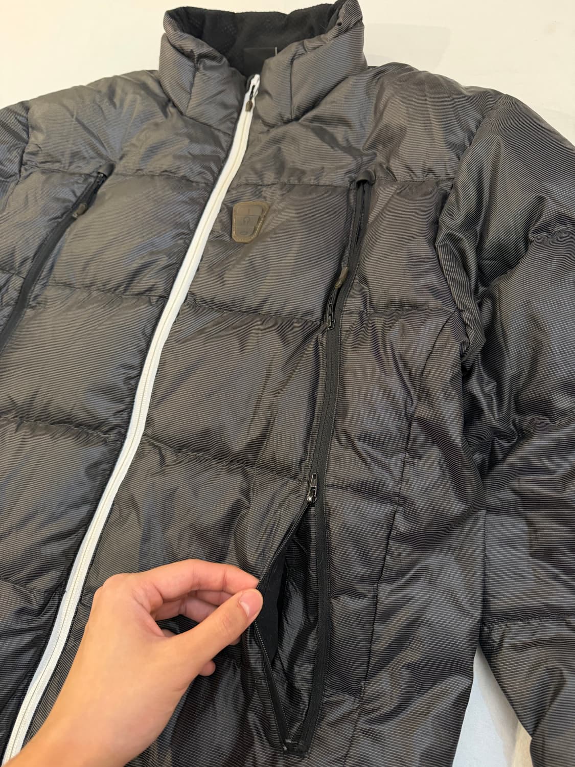 11FW 오클리 재팬 아카이브 구스다운 패딩 블랙 상품이미지3