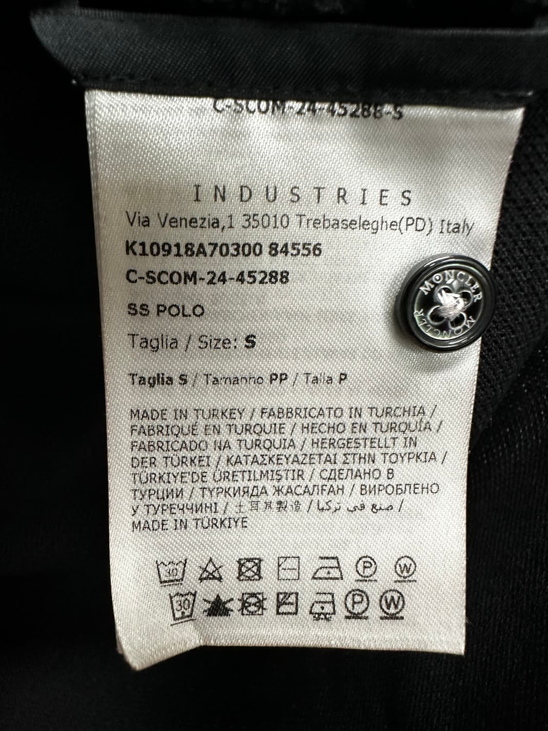 몽클레어 로고 패치 반팔 폴로셔츠 ( 66~77 ) 상품이미지7