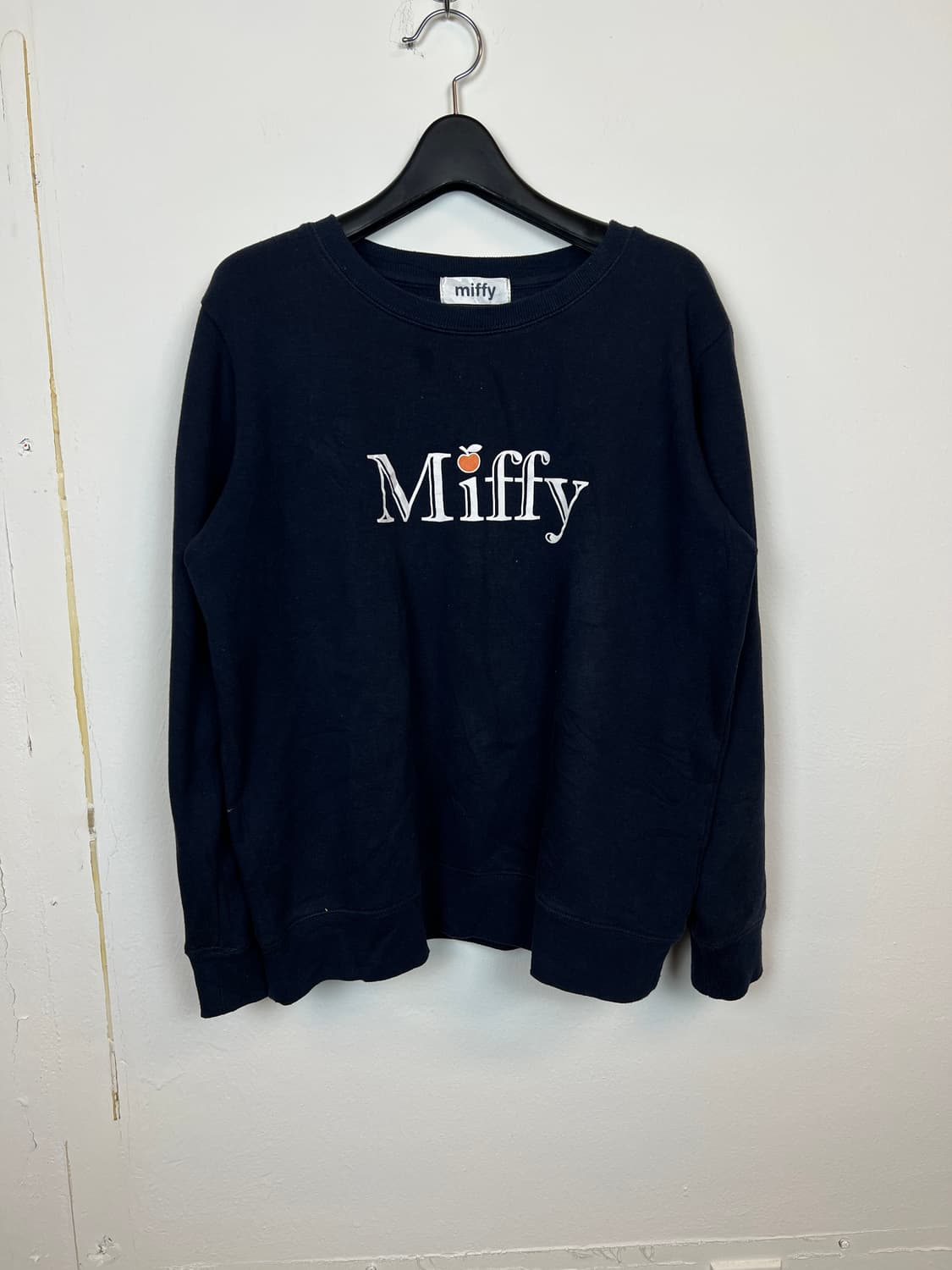 T103 MIFFY 모리/러블리/펑크/Y2K 캐릭터자수 맨투맨 LL 상품이미지1