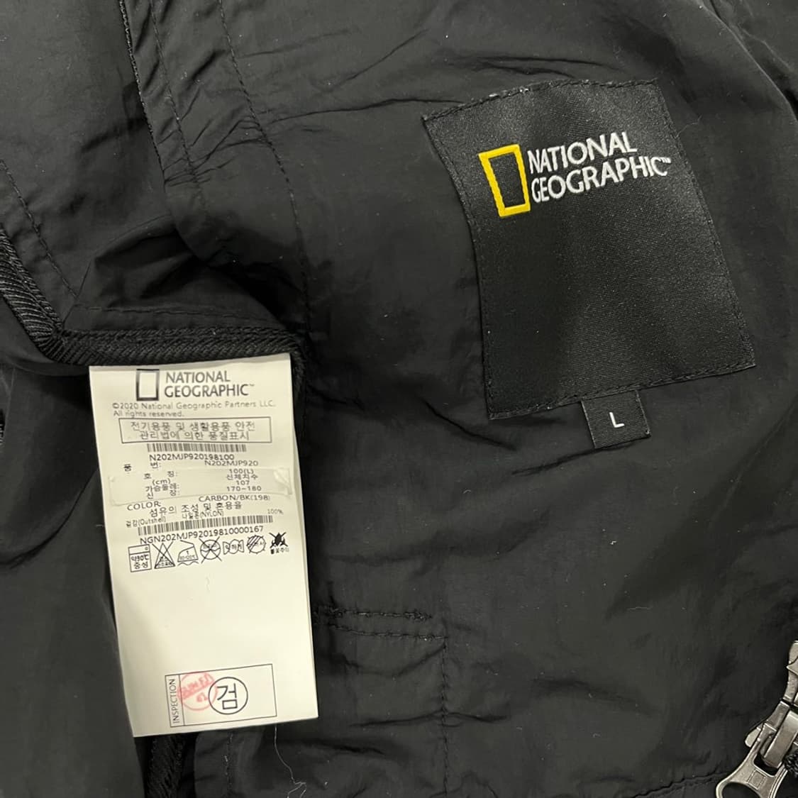 내셔널지오그래픽 경량 바람막이/#805 상품이미지4