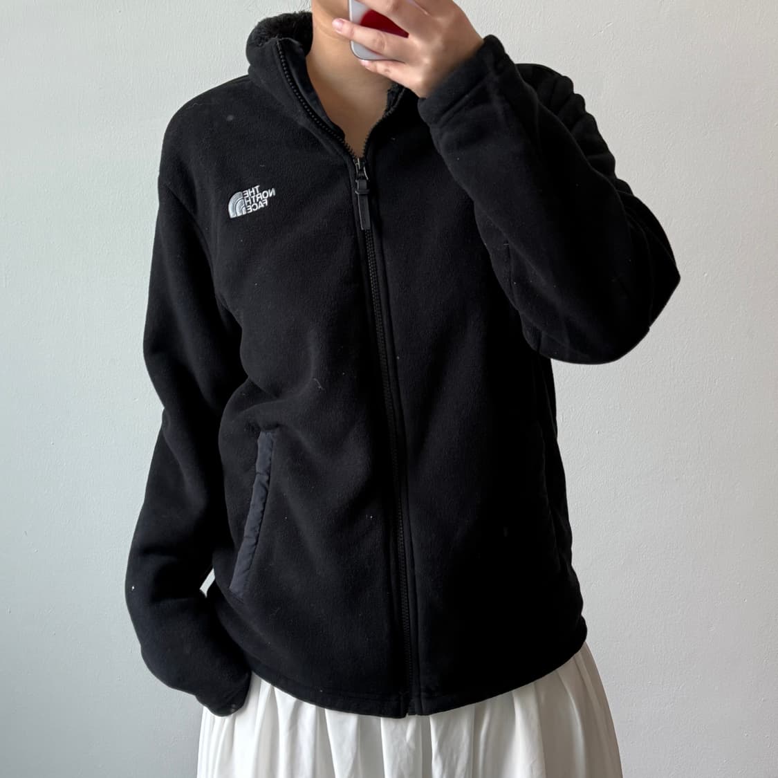 [L] 노스페이스 블랙 플리스 상품이미지1