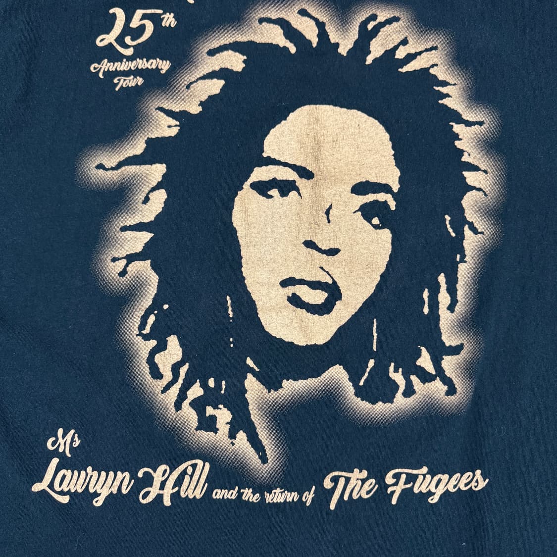 2023 Lauryn Hill 로린힐 25주년 투어 티셔츠 Fugees 상품이미지6