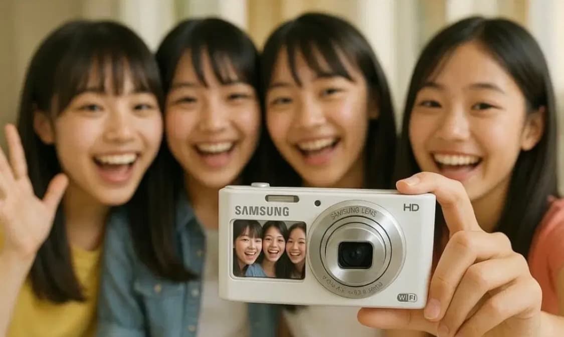 📸✨ 삼성 DV150F 💙 듀얼스크린 WiFi 감성 디카 ✨📸 상품이미지1