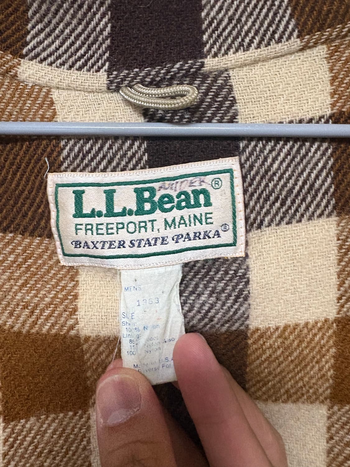 엘엘빈(llbean) 마운틴 자켓 baxter 파카 옐로우(L) 상품이미지2