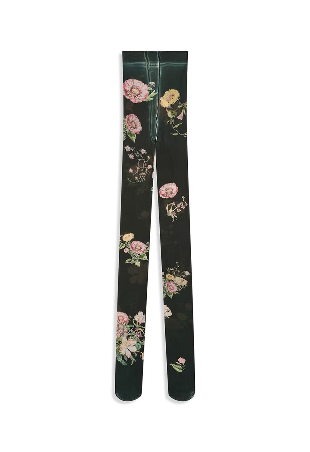 오픈와이와이 YY FLORAL TIGHTS BLACK 상품이미지1