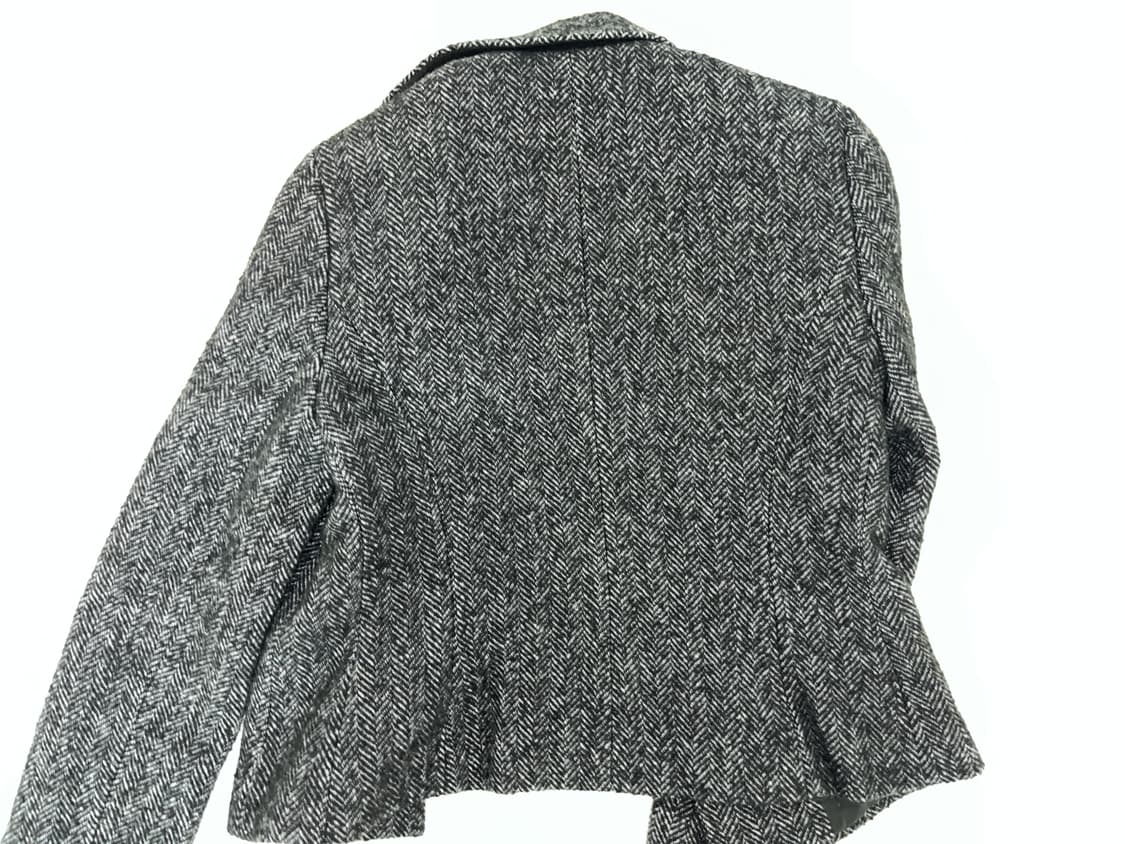 ZARA 블랙 플라워 디테일 슬림핏 자켓 상품이미지3