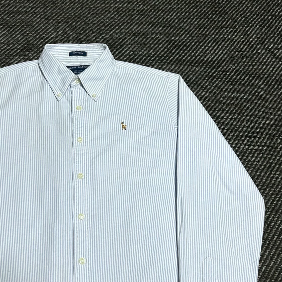 [L] Polo 폴로 랄프로렌 우먼즈 스트라이프 옥스퍼드 셔츠 상품이미지2