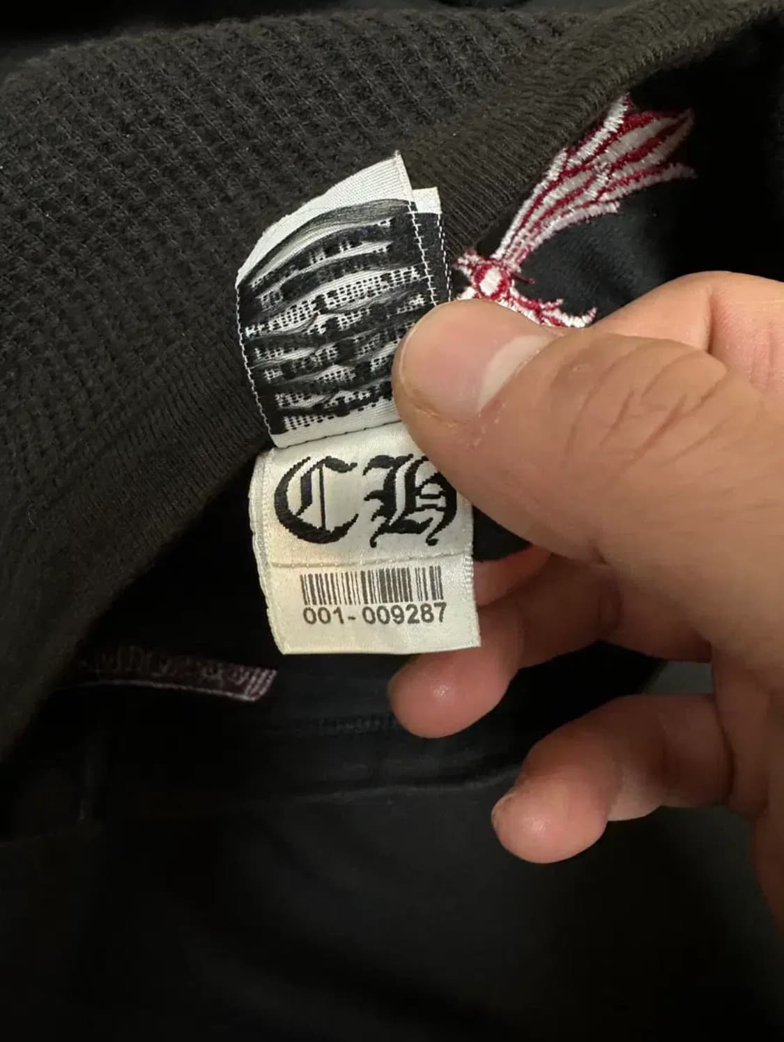 크롬하츠 90s 검빨 비니 ch택  상품이미지6