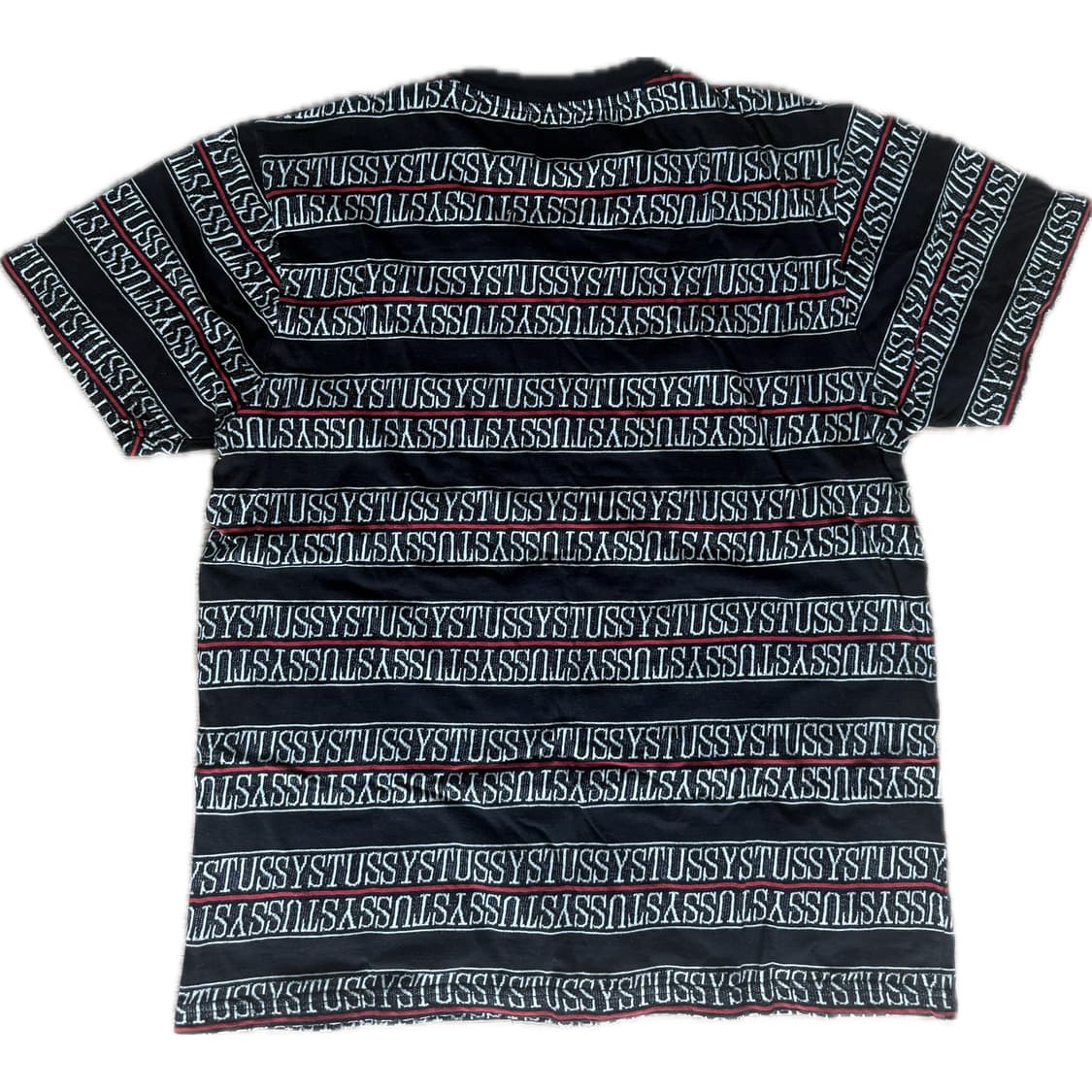 스투시 레터링 스트라이프 반팔  상품이미지2