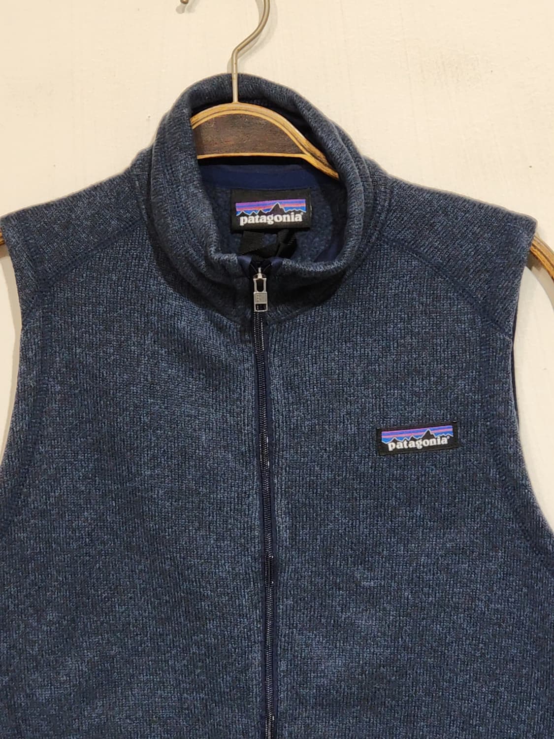 (S) 파타고니아 후리스 조끼 네이비 플리스 기모 베스트  상품이미지2
