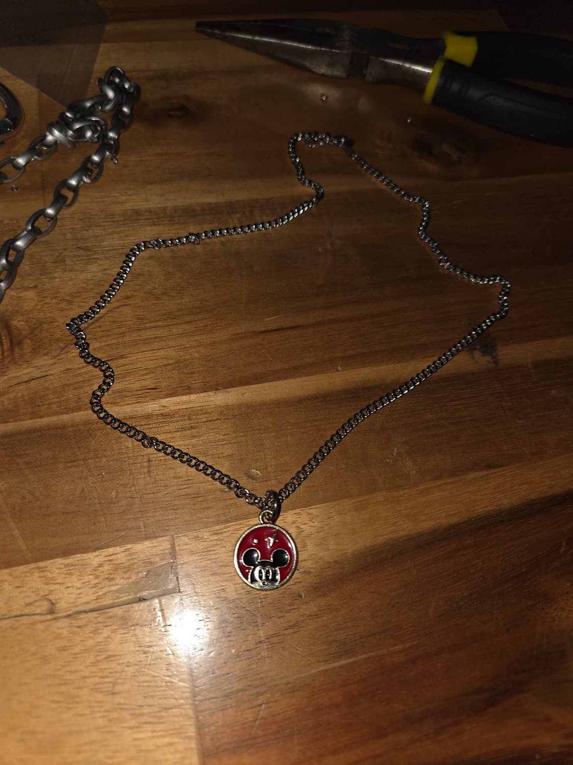 미키마우스 펜던트 목걸이 상품이미지1