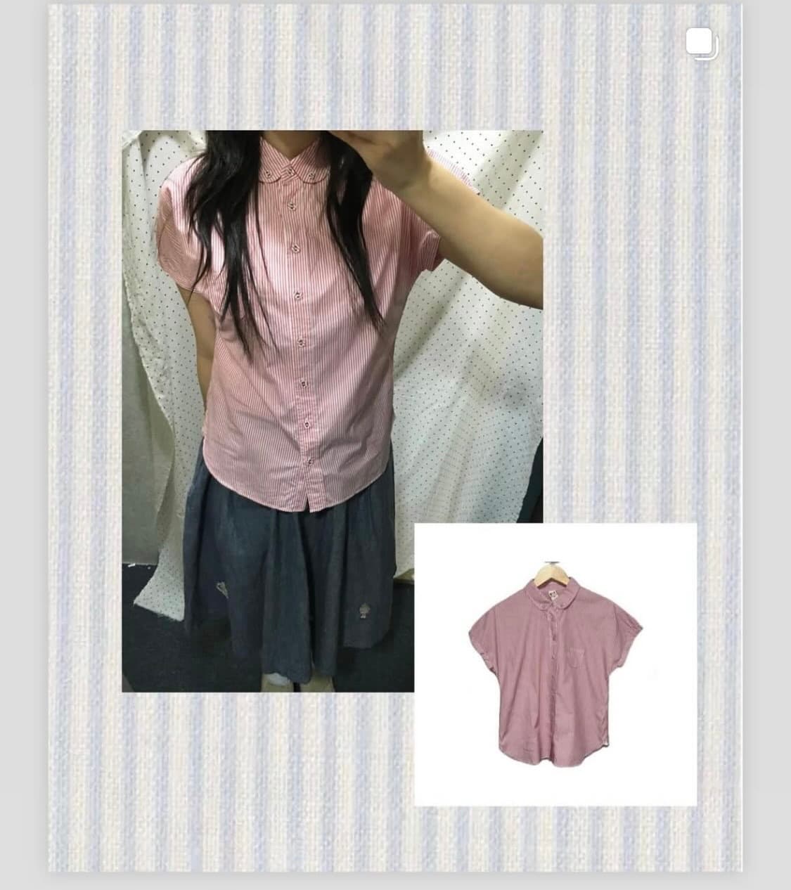 둥근카라 셔츠 상품이미지2