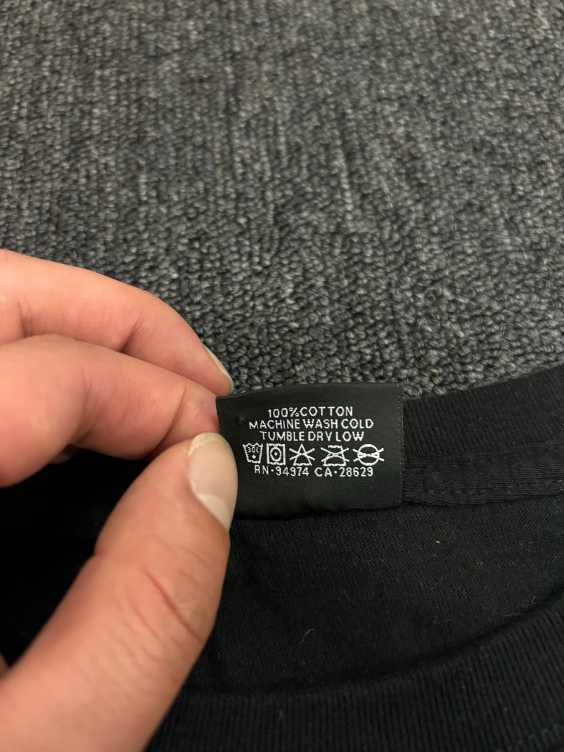 스투시 베이직로고 반팔 상품이미지8