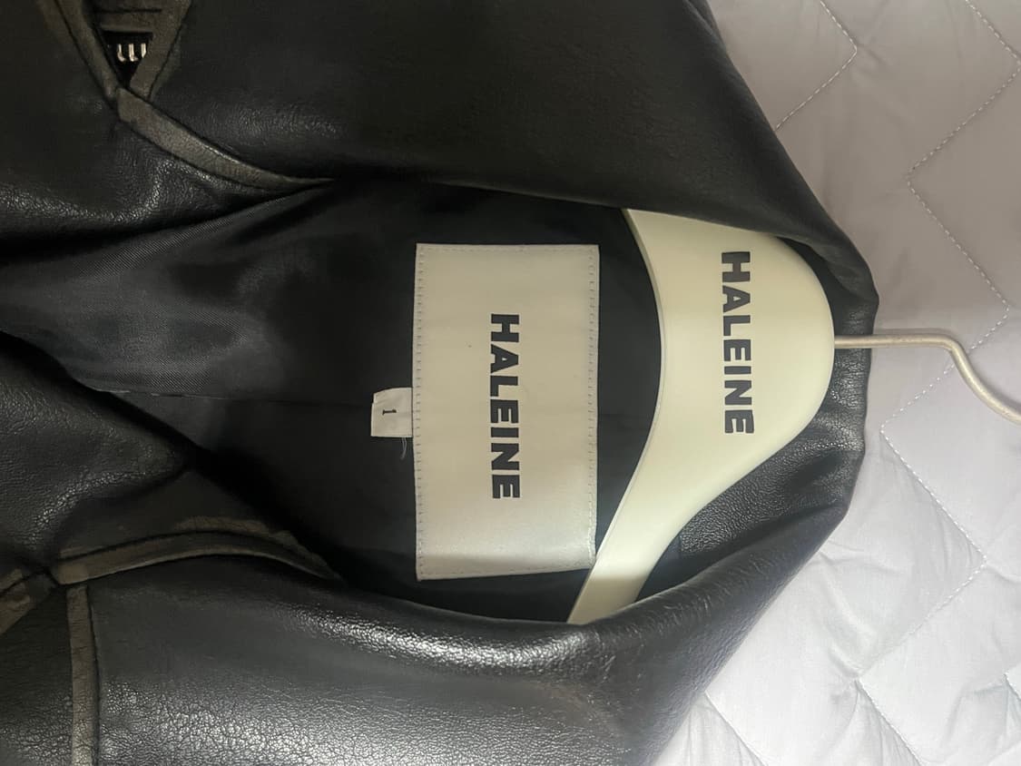 알렌느 디스트레스드 라이더 폭스 레더 재킷 상품이미지4