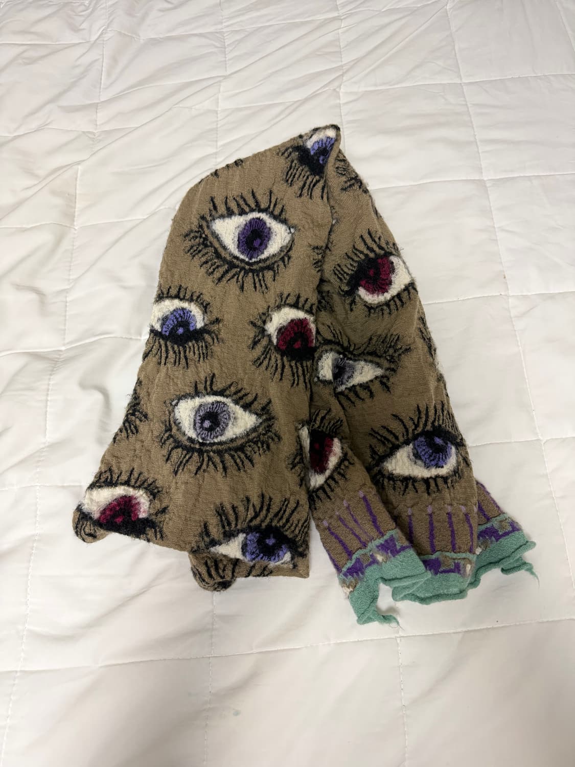 캐피탈 스피크이지 머플러 카키 상품이미지2