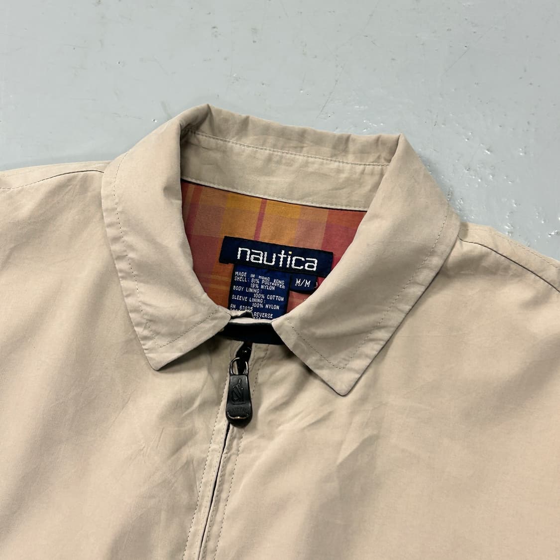 90‘s 노티카 베이지 로고 폴리쉘 상품이미지7