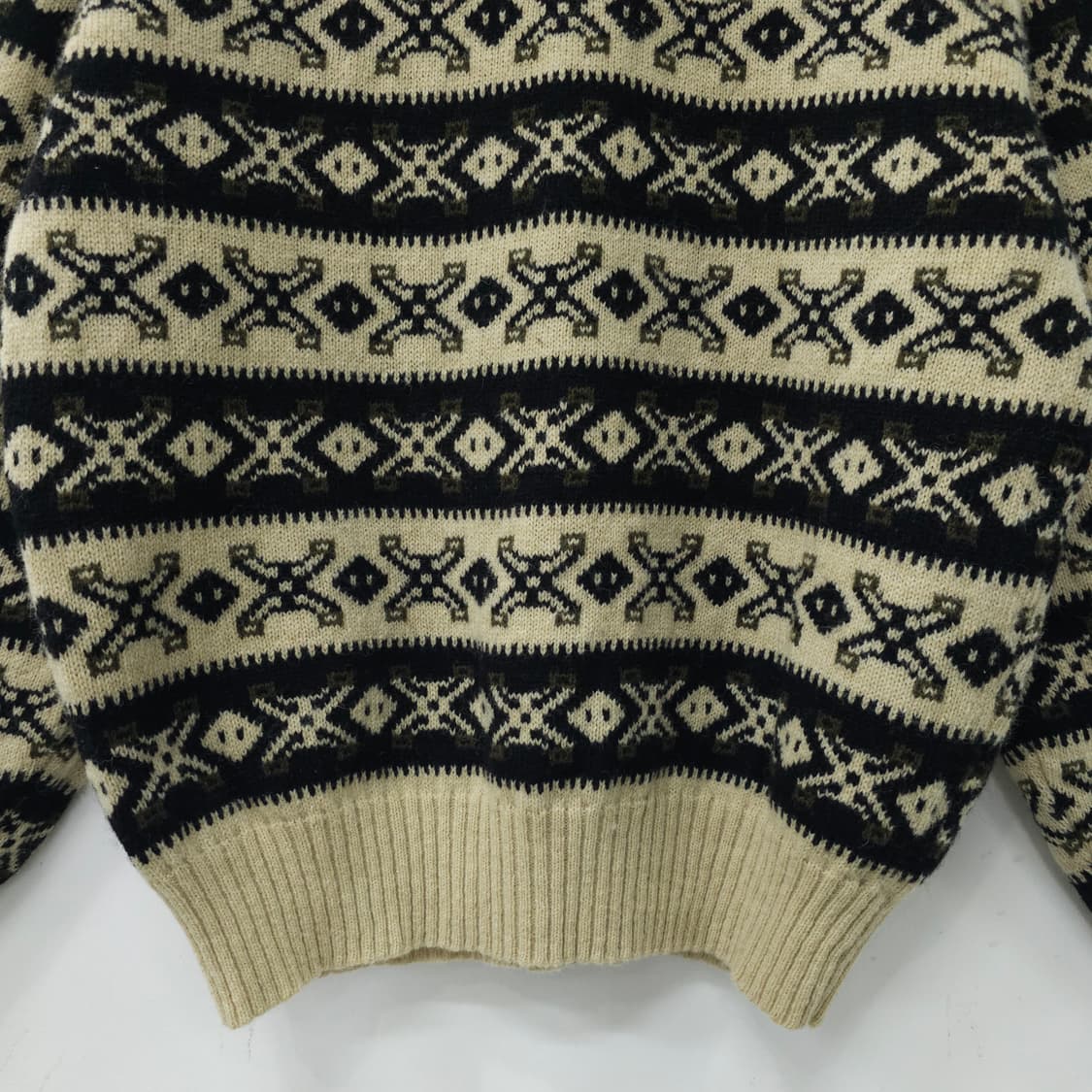 모 100% 노르딕 터틀넥 니트 상품이미지3