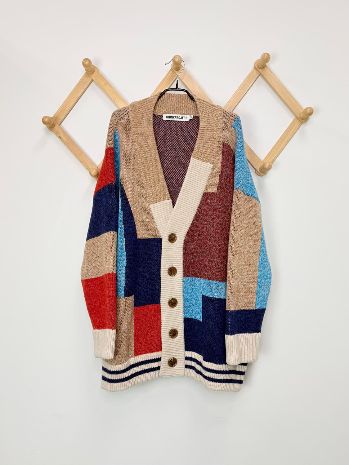 트렁크프로젝트 컬러믹스 울 가디건 상품이미지4