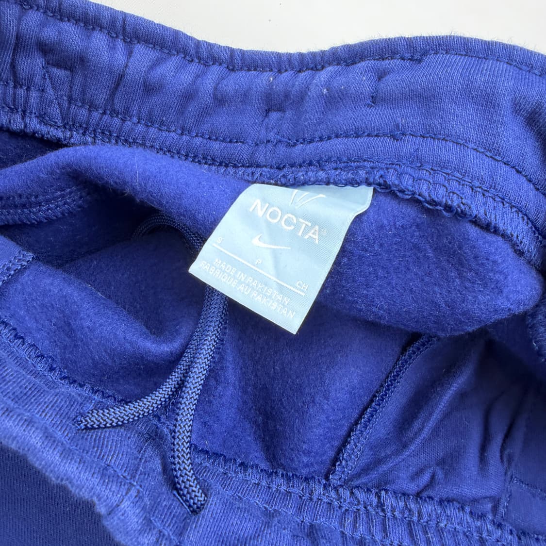 나이키 X 드레이크 녹타 카디널 스탁 플리스 팬츠 네이비 상품이미지3