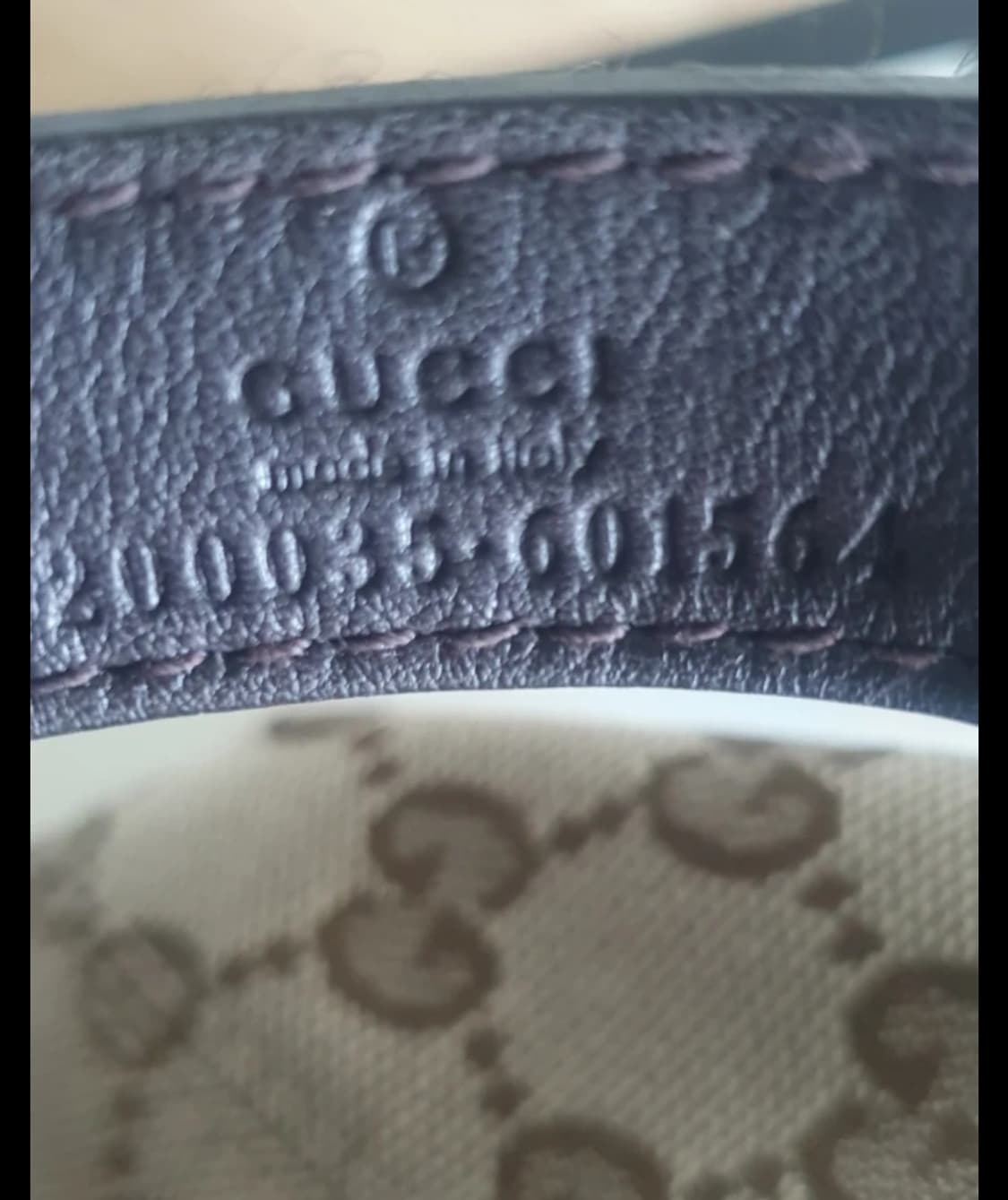 구찌 볼캡 상태 새상품급ㅡ공홍 구매 정품 ㅡ온라인 병행 수입 아님 상품이미지5